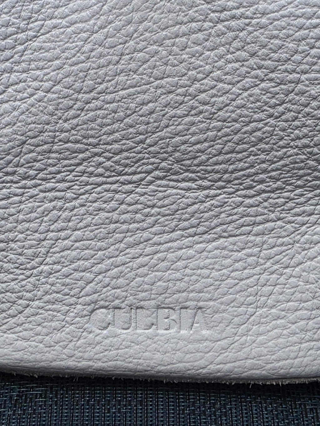 Culbia Small Leather White Handbag Purse With Crossbody Adjustable Strap — image 3 of 8